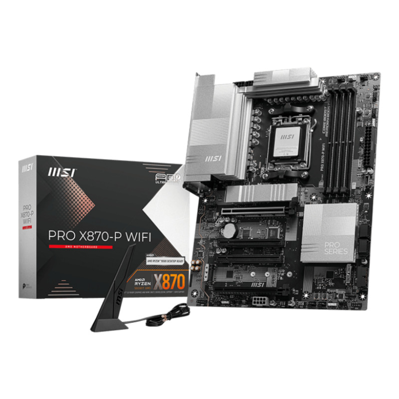 MB MSI X870 AMD S-AM5 9000A GEN/4X DDR5 5000/PCIE 4.0/HDMI/4XUSB 2.0/M.2/ATX/WIFI 6E/BLUETOOTH 5.3/GAMA MEDIA /GAMER/RGB